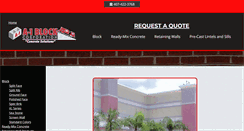 Desktop Screenshot of a1block.com